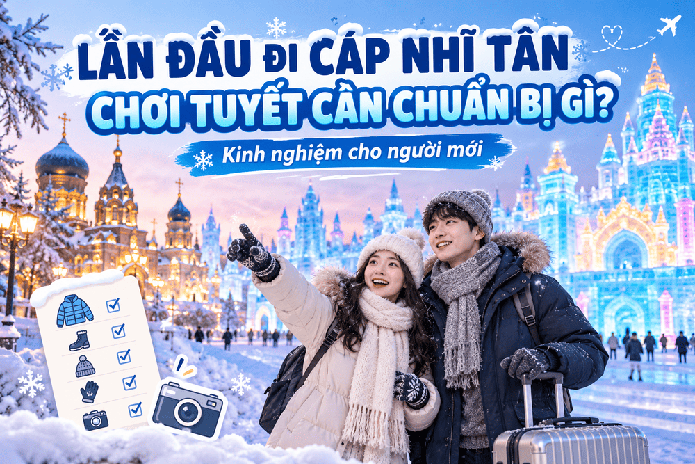 Lần Đầu Đi Cáp Nhĩ Tân Chơi Tuyết Cần Chuẩn Bị Gì?